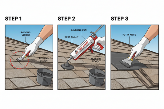 DYI step-by-step Roof leakage fix